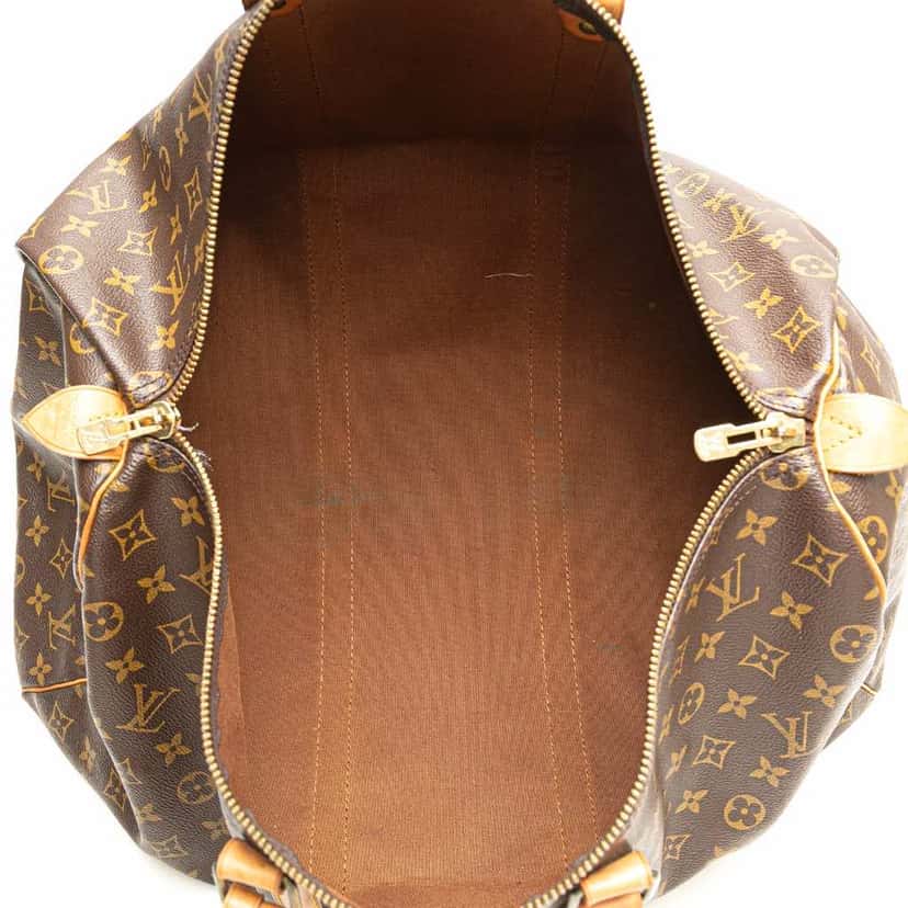 Louis Vuitton Monogram Keepall 50 Brown Canvas Good condition - Model View