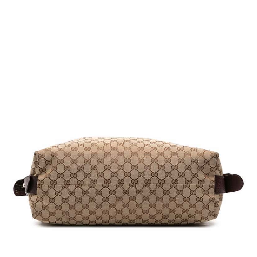 Gucci Large GG Canvas Bamboo Bar Tote Brown Canvas Good condition - Inside View