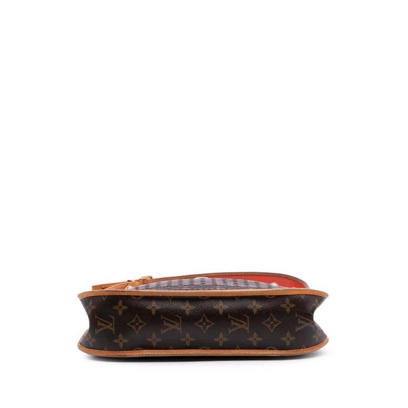 Louis Vuitton Monogram Musette Perforated Brown Canvas Good condition - Inside View