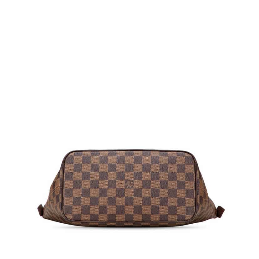 Louis Vuitton Damier Ebene Saleya PM Brown Canvas Good condition - Inside View