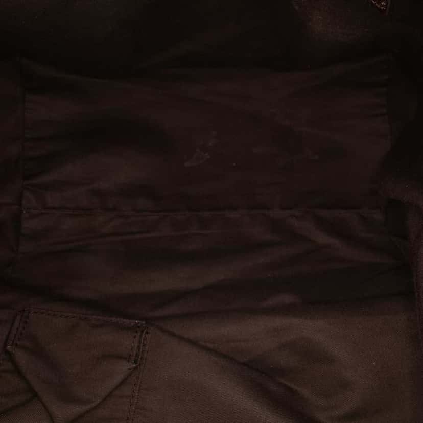Gucci GG Canvas Web Tote Brown Canvas Good condition - Model View