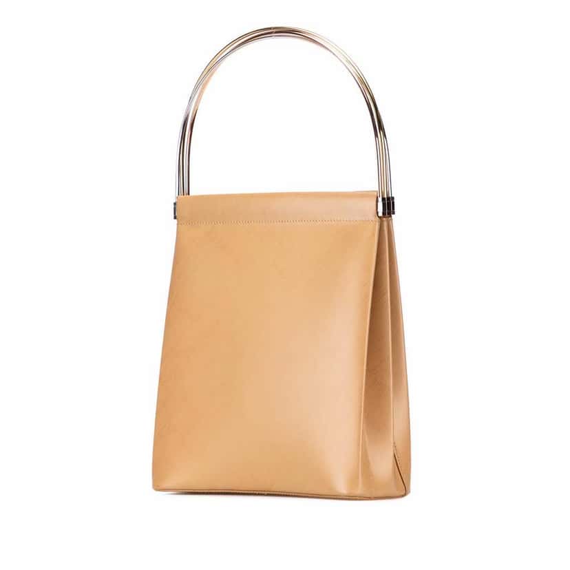 Cartier Leather Trinity Handbag Brown Leather Good condition - Back View