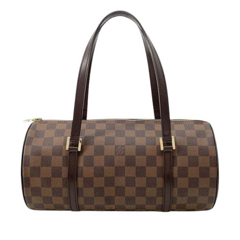 Louis Vuitton Damier Ebene Papillon 30 Brown Canvas Good condition - Front View