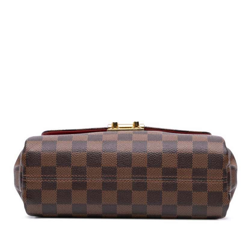 Louis Vuitton Damier Ebene Croisette Brown Canvas Good condition - Inside View