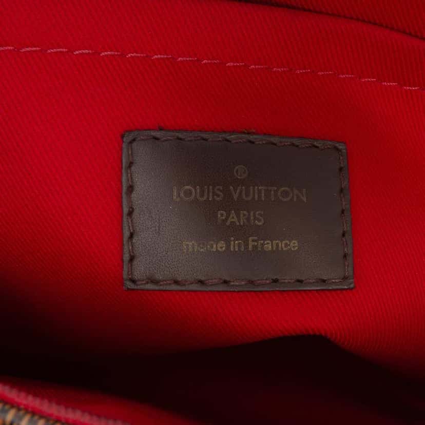 Louis Vuitton Damier Ebene Croisette Brown Canvas Good condition - Box View