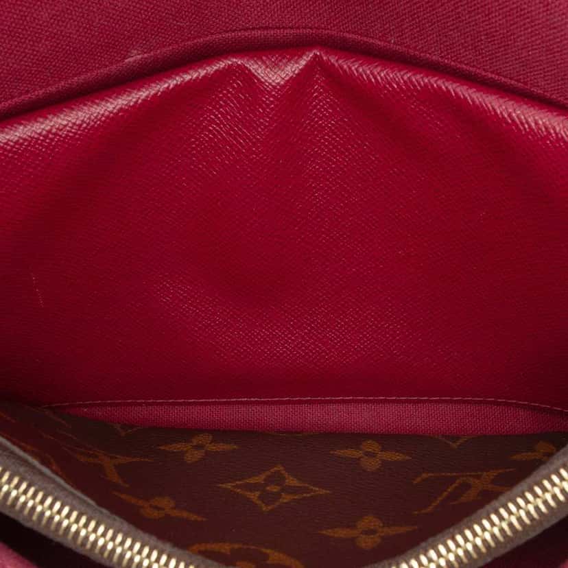 Louis Vuitton Monogram Pochette Felicie Brown Canvas Good condition - Box View