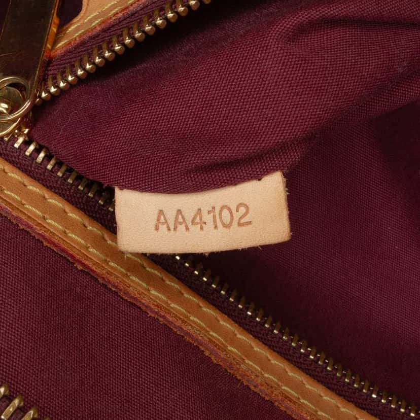 Louis Vuitton Monogram Vernis Brea MM Red Leather Good condition - Box View