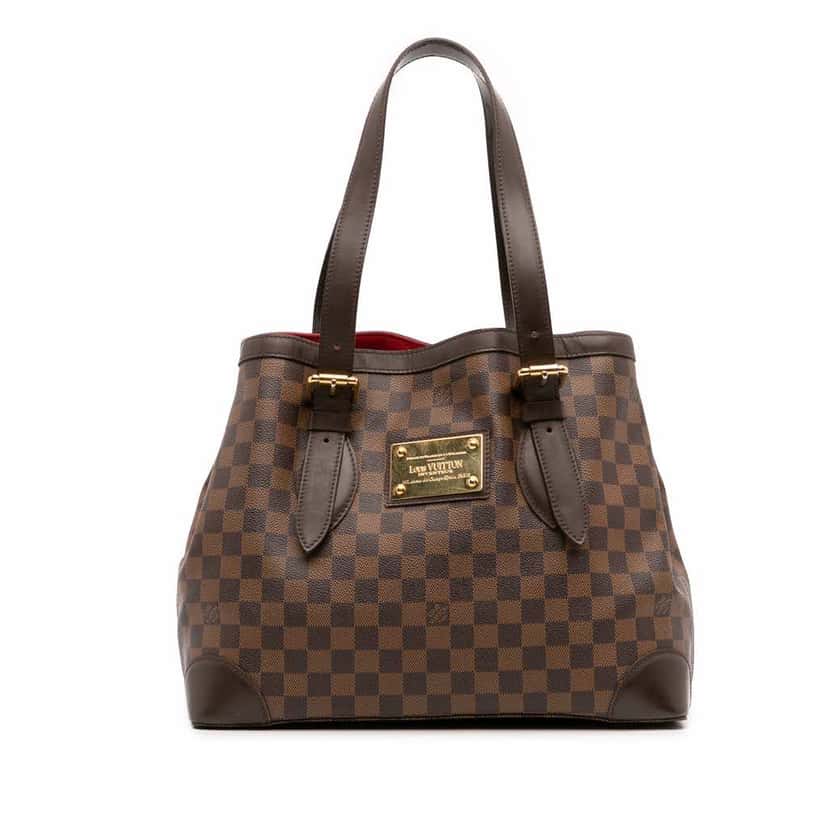 Louis Vuitton Damier Ebene Hampstead MM Brown Canvas Good condition - Front View