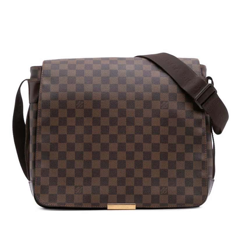 Louis Vuitton Damier Ebene Bastille Brown Canvas Good condition - Front View