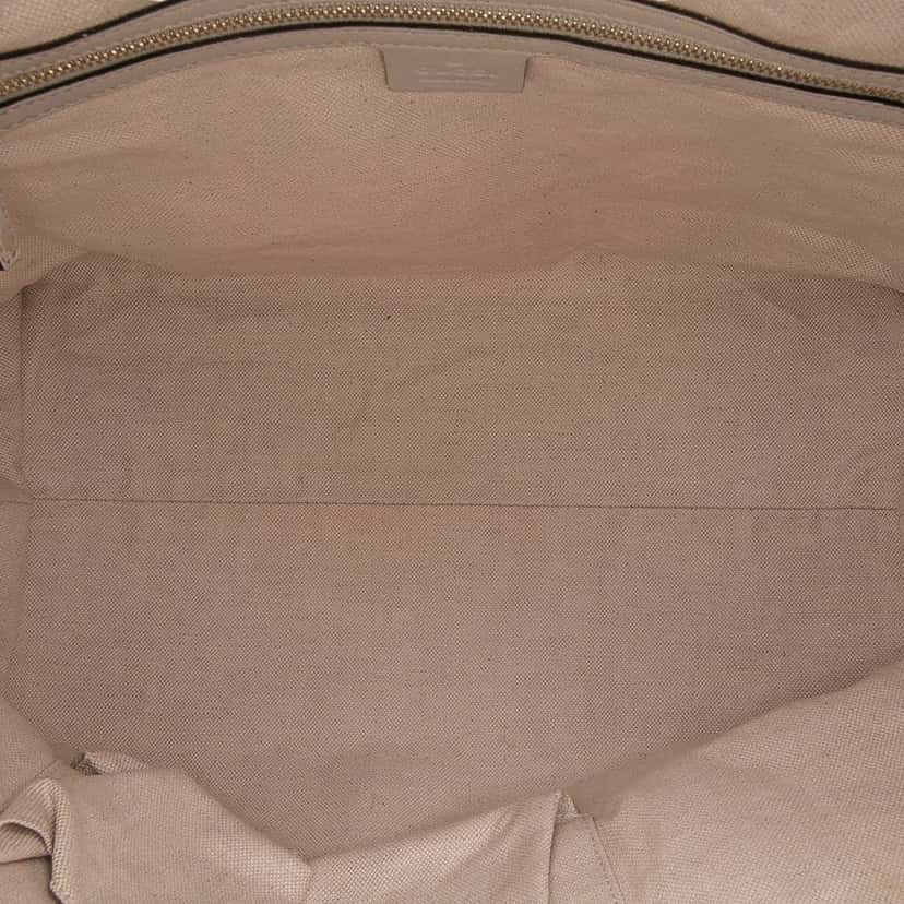 Gucci Guccissima Lovely Heart Tote Brown Leather Good condition - Model View