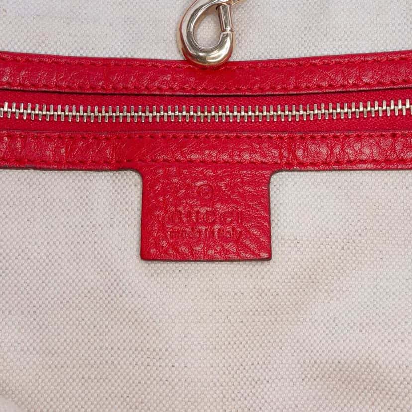 Gucci Medium GG Canvas Bella Tote Brown Canvas Good condition - Box View