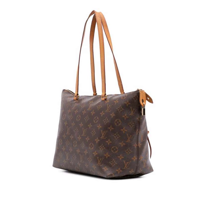Louis Vuitton Monogram Iena MM Brown Canvas Good condition - Back View