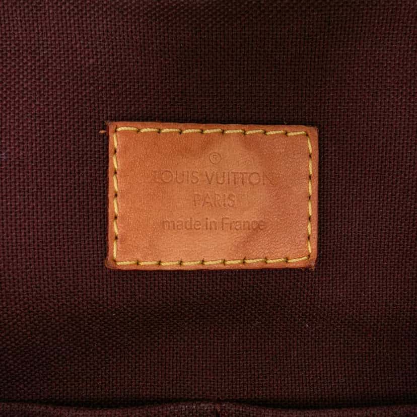 Louis Vuitton Monogram Iena MM Brown Canvas Good condition - Box View