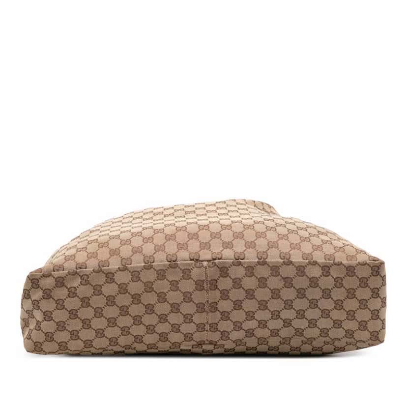 Gucci Large GG Canvas Horsebit Hobo Brown Canvas Good condition - Inside View