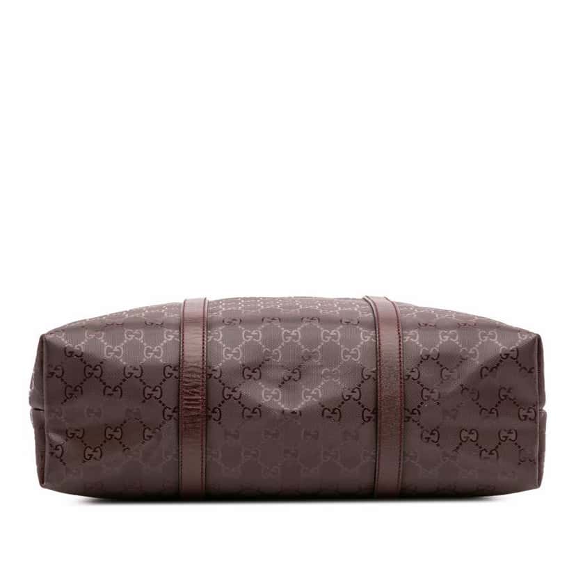Gucci GG Imprime Joy Vertical Tote Red Canvas Good condition - Inside View
