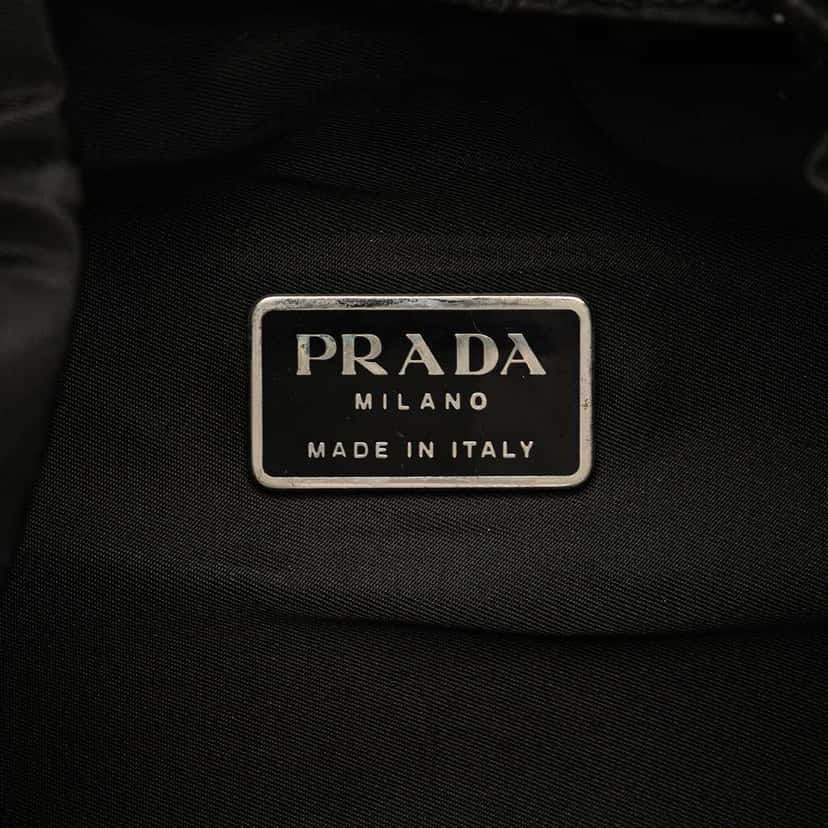 Prada Tessuto Backpack Black Good condition - Box View