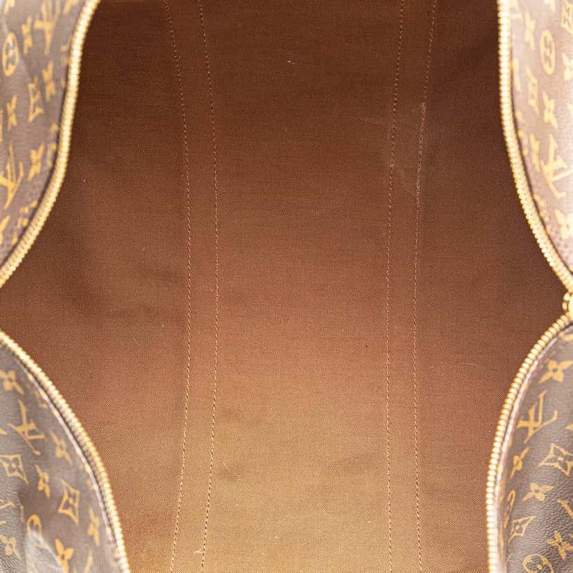 Louis Vuitton Monogram Keepall 50 Brown Canvas Good condition - Model View