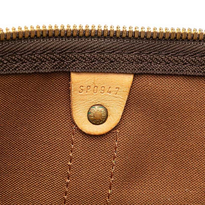 Louis Vuitton Monogram Keepall 50 Brown Canvas Good condition - Box View