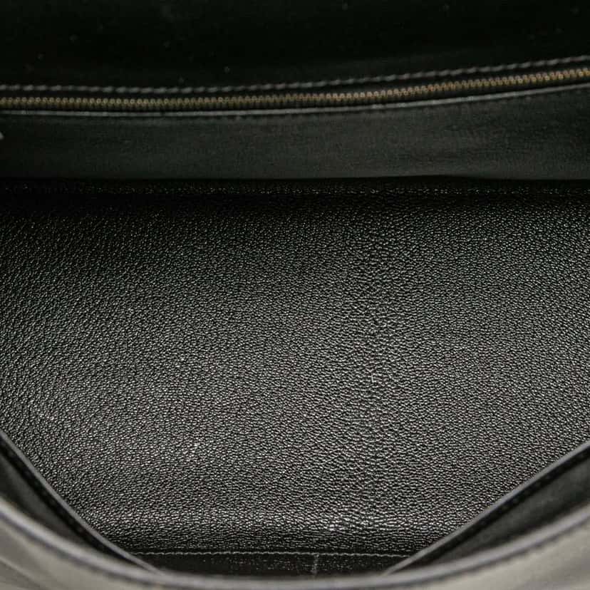 Hermès Box Calf Kelly Retourne 32 Black Leather Good condition - Model View