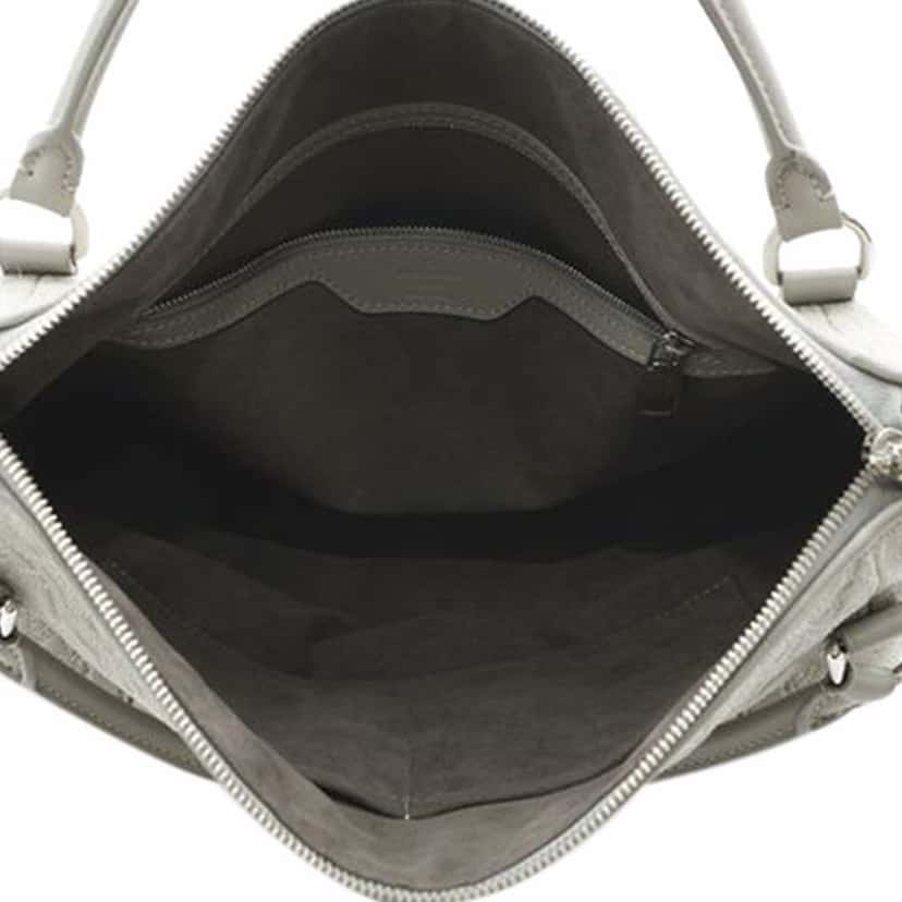 Louis Vuitton Monogram Antheia Ixia PM Grey Leather Good condition - Model View