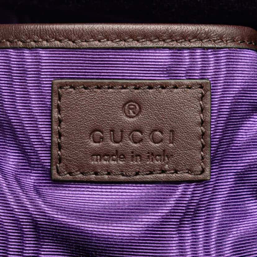 Gucci GG Supreme Ophidia Virgo Top Handle Bag Brown Canvas Good condition - Box View
