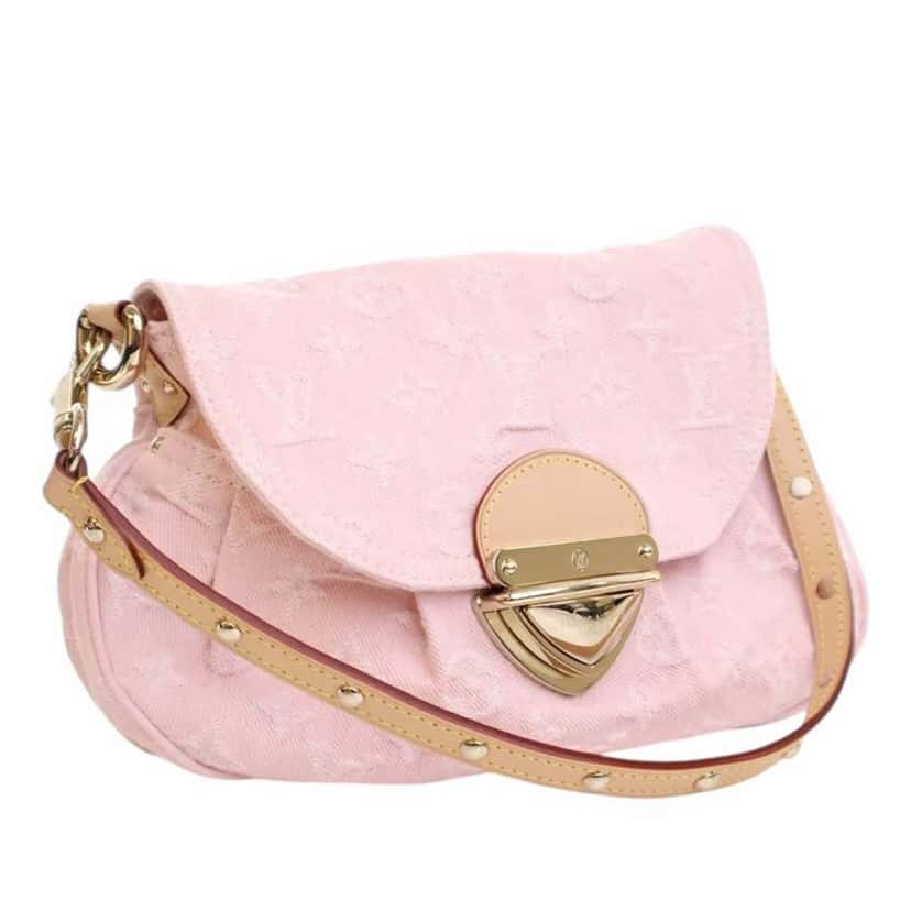 Louis Vuitton Monogram Denim Sunset Pink Denim Good condition - Back View