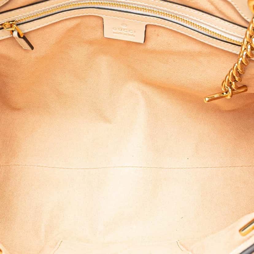 Gucci Large GG Supreme Padlock Tote Brown Canvas Good condition - Model View