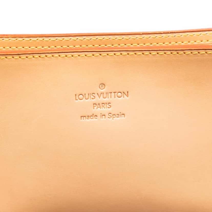 Louis Vuitton Nomade Pochette Brown Leather Good condition - Box View