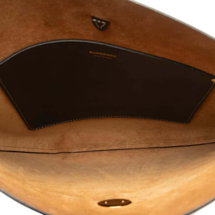 Burberry Leather TB Anne Hobo Black Leather Good condition - Model View