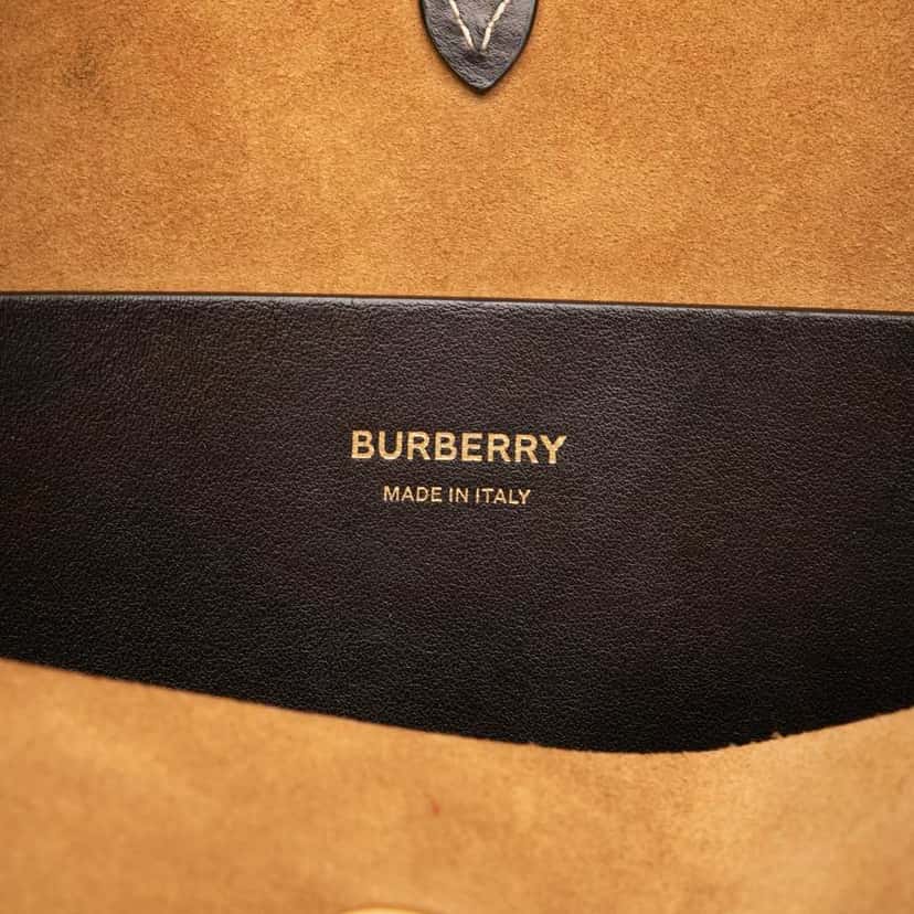 Burberry Leather TB Anne Hobo Black Leather Good condition - Box View