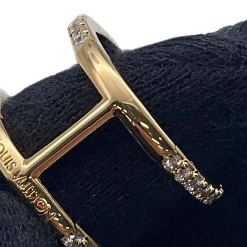 Louis Vuitton Gold Plated LV Iconic Ring XS Gold Metal Good condition - Box View