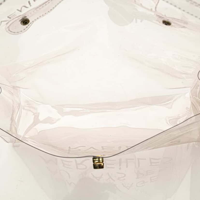 Hermès Vinyl Souvenir De L Exposition Kelly Handbag White Good condition - Model View