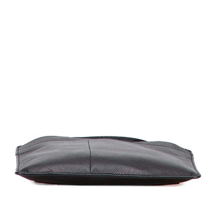 Prada Saffiano Crossbody Black Leather Good condition - Inside View