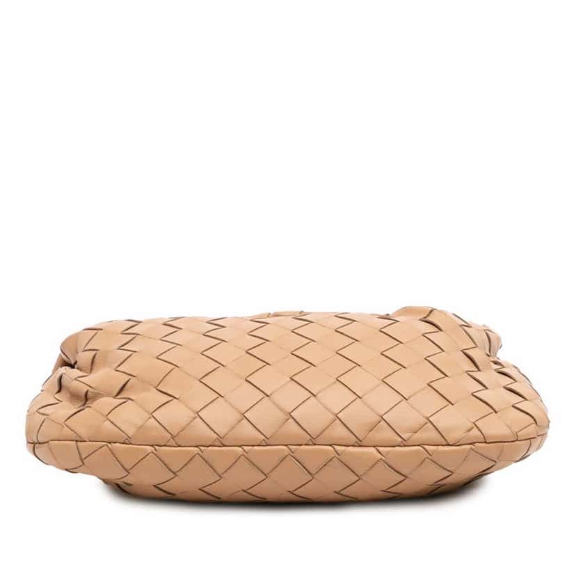 Bottega Veneta Mini Nappa Intrecciato Jodie Brown Leather Good condition - Inside View