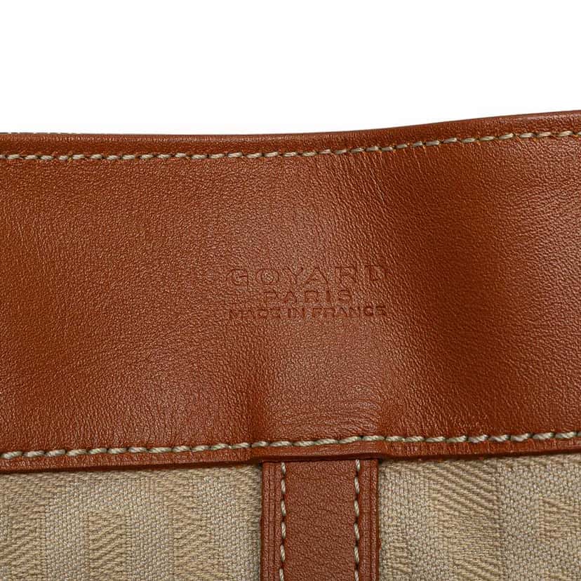 Goyard Goyardine Voltaire Black Canvas Good condition - Box View