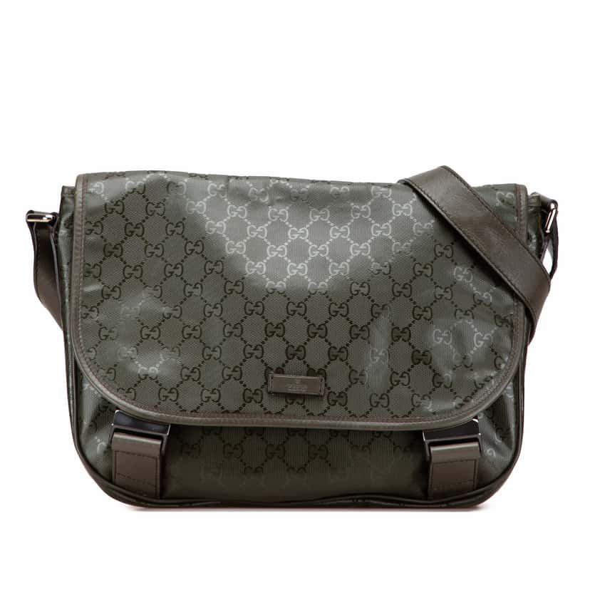 Gucci GG Imprime Crossbody Brown Canvas Good condition - Front View