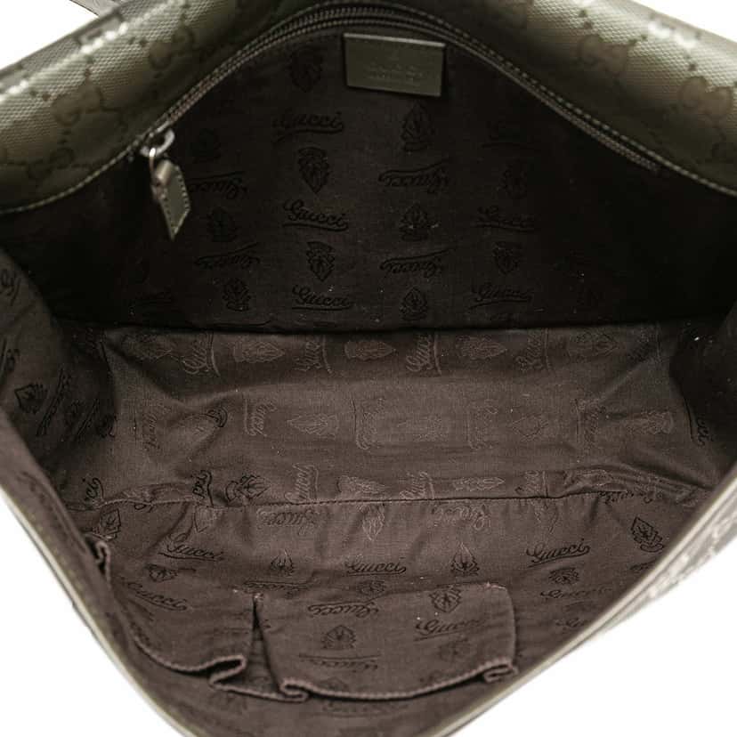 Gucci GG Imprime Crossbody Brown Canvas Good condition - Model View