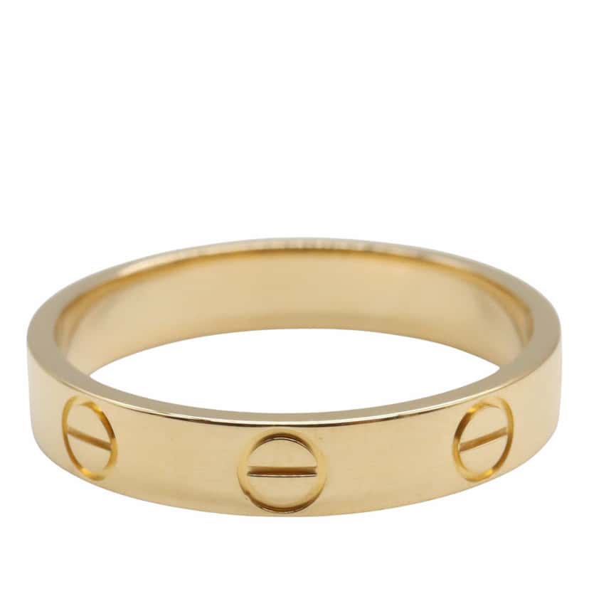 Cartier 18K Yellow Gold Small Love Ring Gold Gold Good condition - Front View