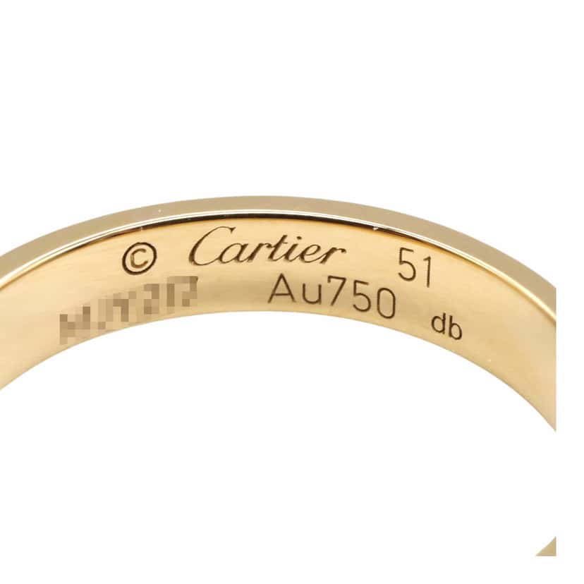 Cartier 18K Yellow Gold Small Love Ring Gold Gold Good condition - Model View
