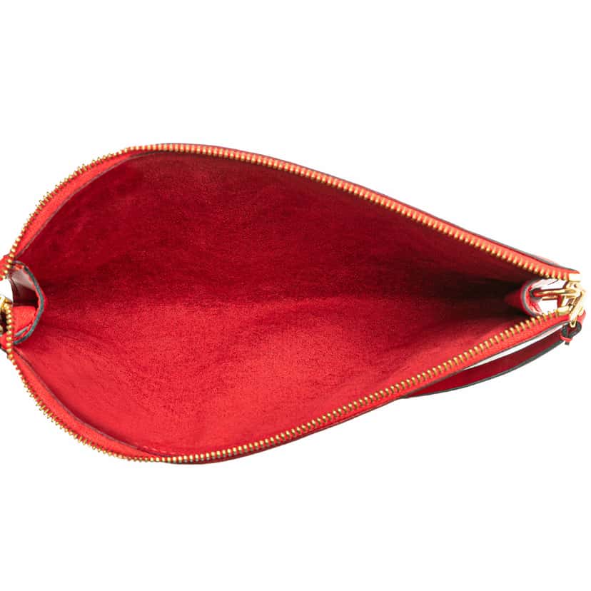 Louis Vuitton Epi Pochette Accessoires Red Leather Good condition - Model View