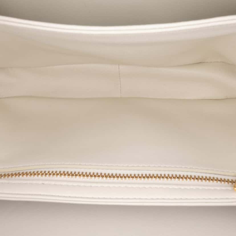 Celine Classique Shiny Calfskin Triomphe Crossbody Brown Leather Good condition - Model View