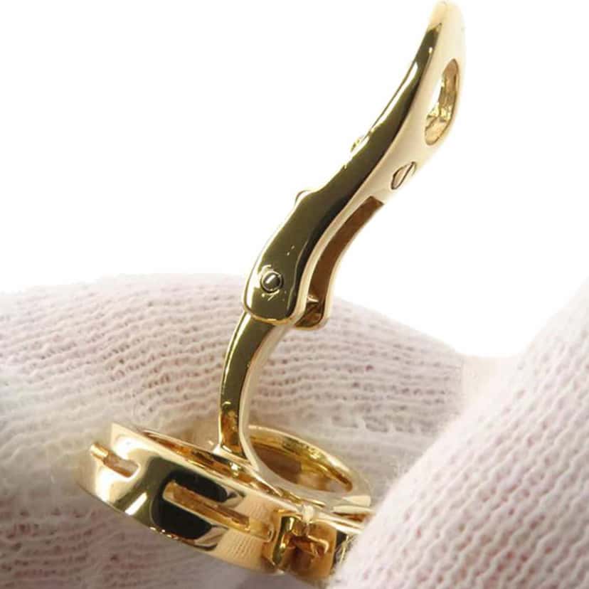 Bvlgari 18K Yellow Gold Onyx Bvlgari Clip On Earrings Gold Gold Good condition - Box View