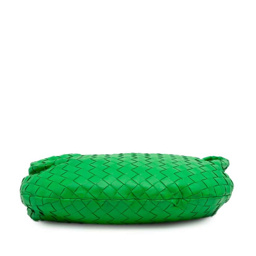 Bottega Veneta Teen Nappa Intrecciato Jodie Green Leather Good condition - Inside View