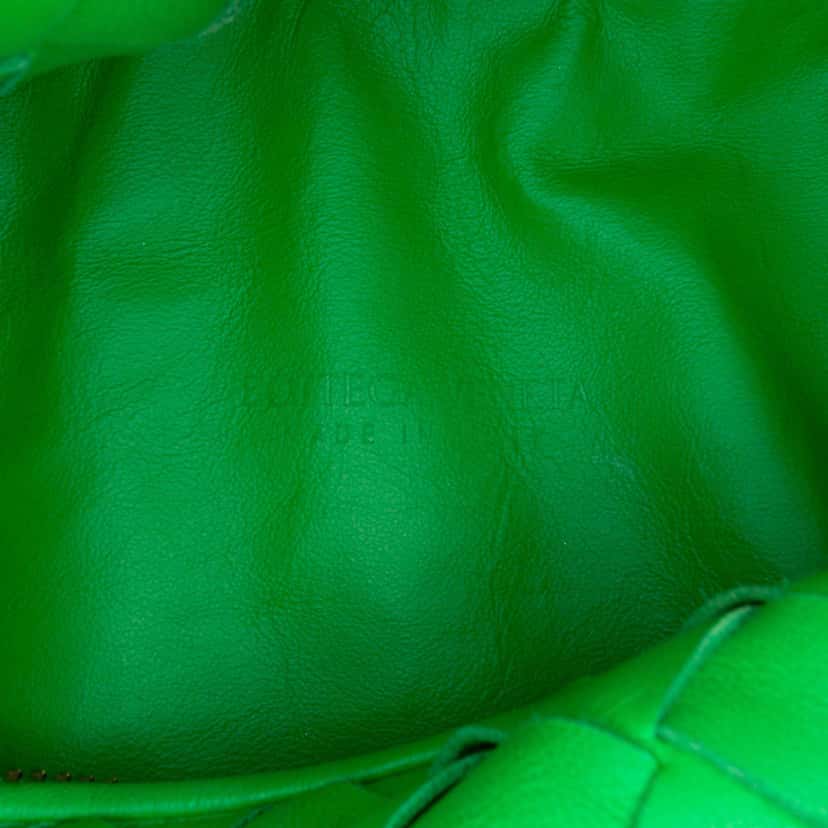 Bottega Veneta Teen Nappa Intrecciato Jodie Green Leather Good condition - Box View
