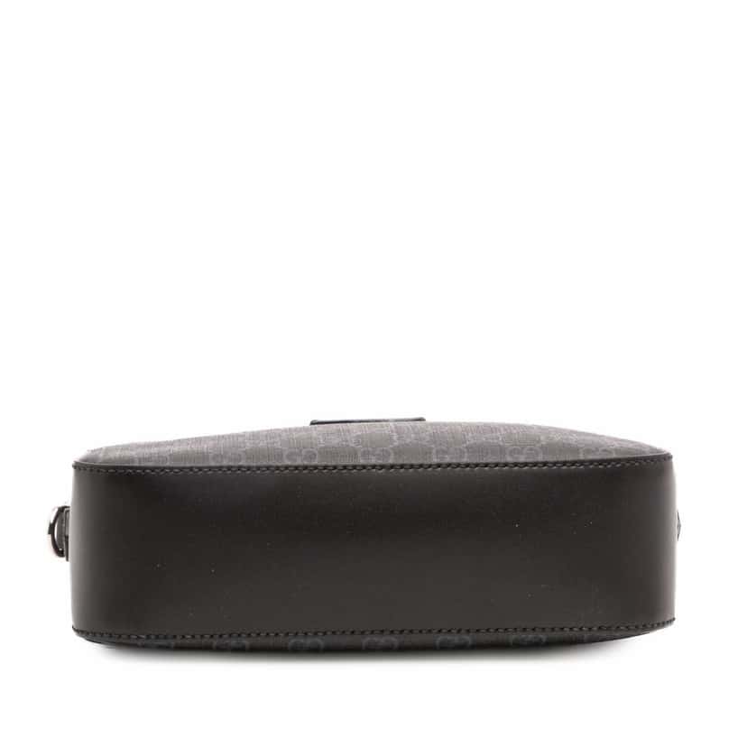 Gucci GG Supreme Web Crossbody Black Canvas Good condition - Inside View