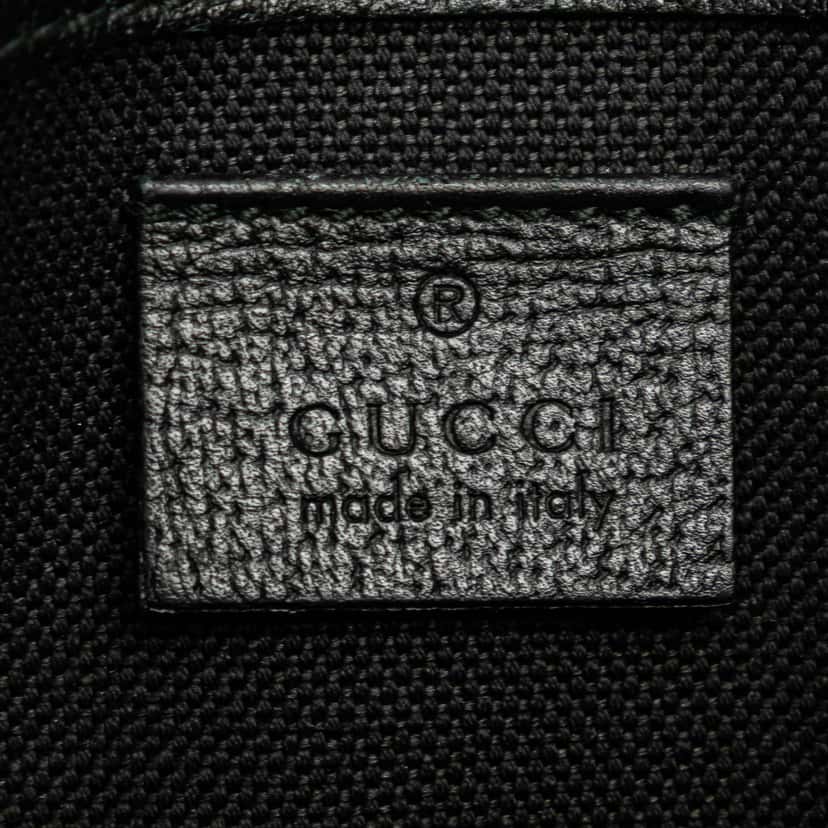 Gucci GG Supreme Psychedelic Belt Bag Black Canvas Good condition - Box View