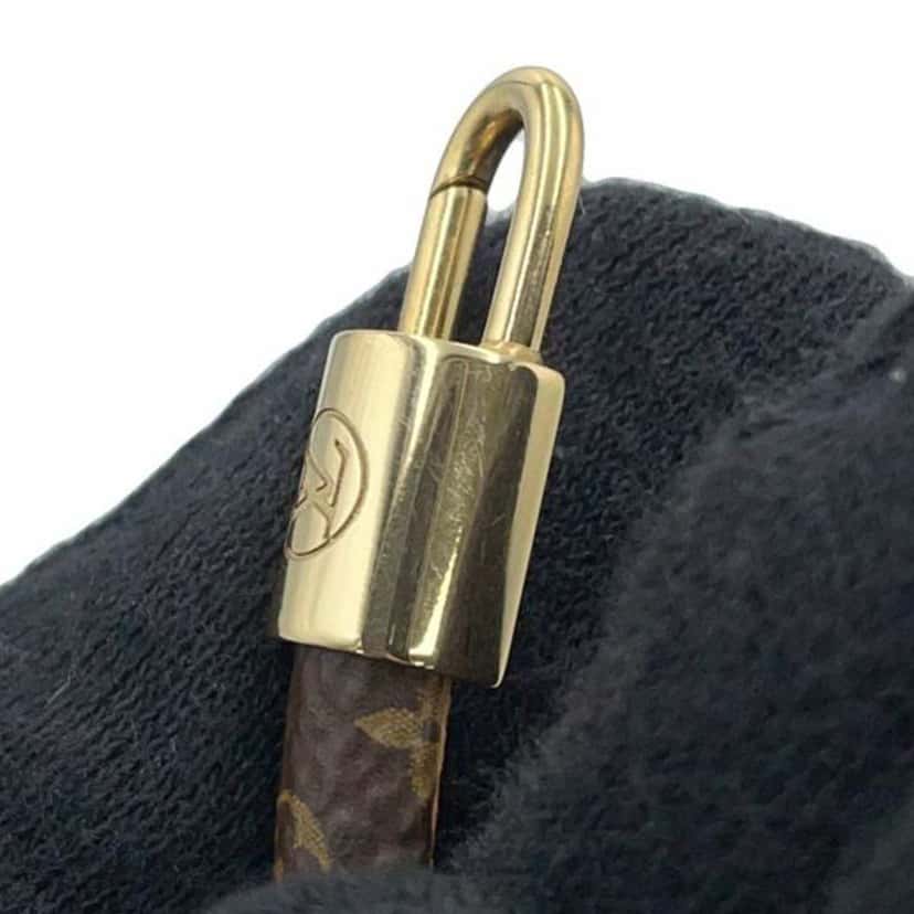 Louis Vuitton Monogram Vivienne Charm Bracelet Brown Canvas Good condition - Model View