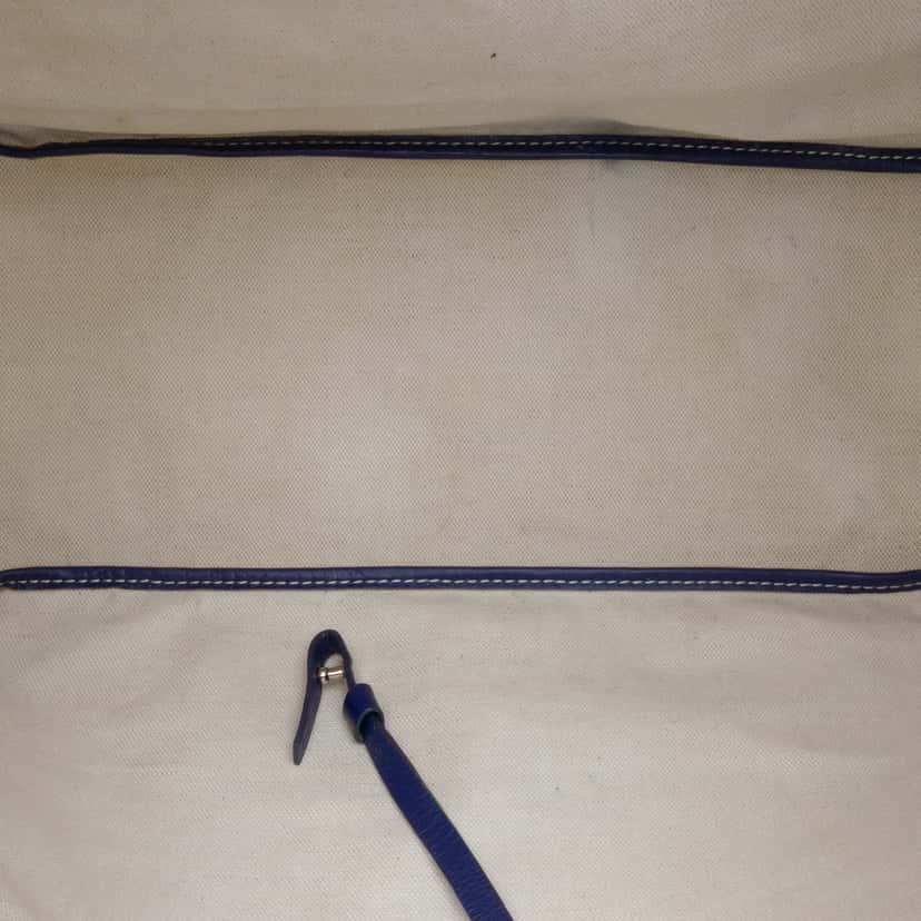 Goyard Goyardine Saint Louis PM Blue Canvas Good condition - Model View