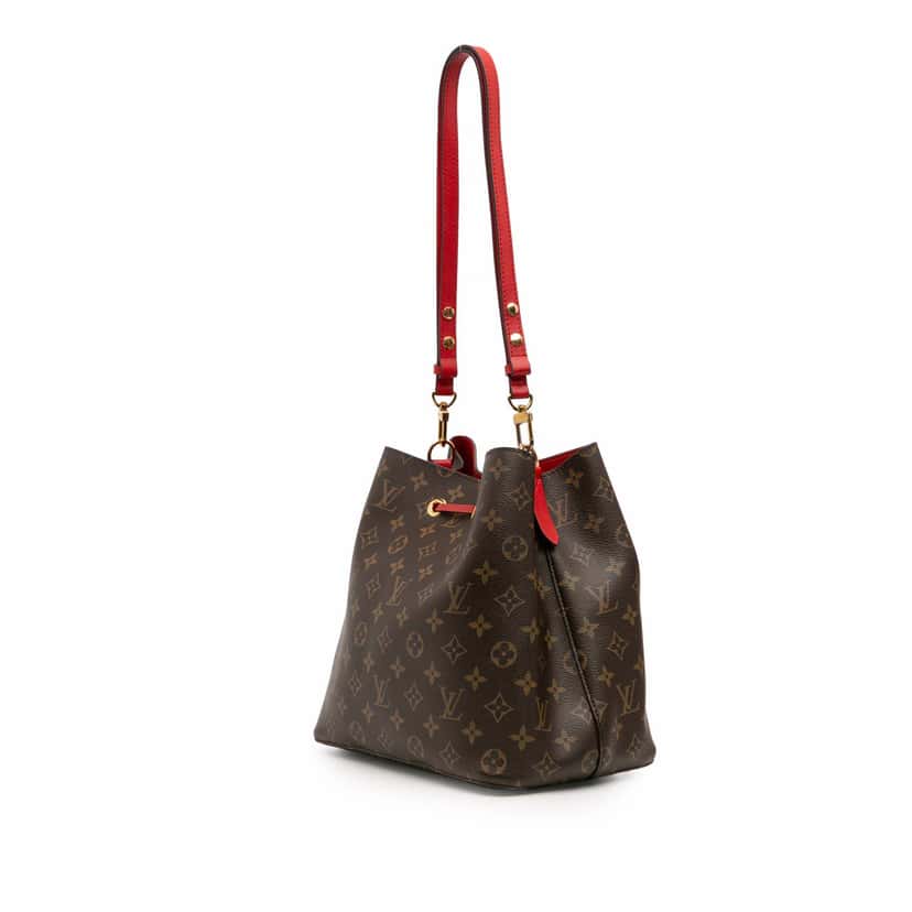 Louis Vuitton Monogram Neonoe MM Brown Canvas Good condition - Back View