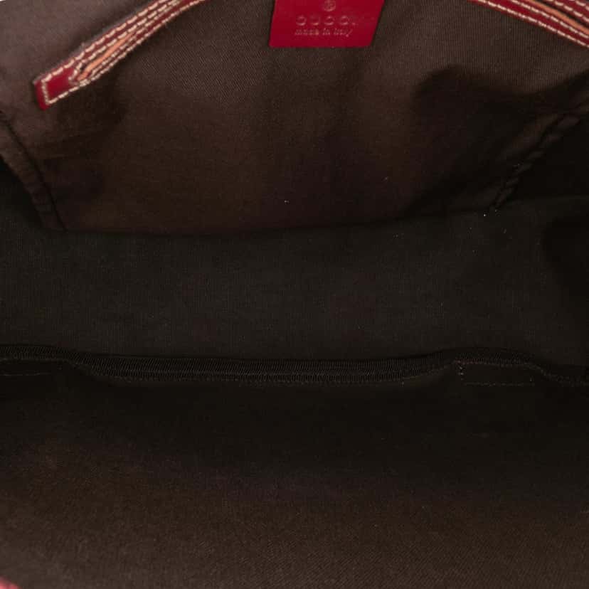 Gucci GG Supreme Web Crossbody Brown Canvas Good condition - Box View